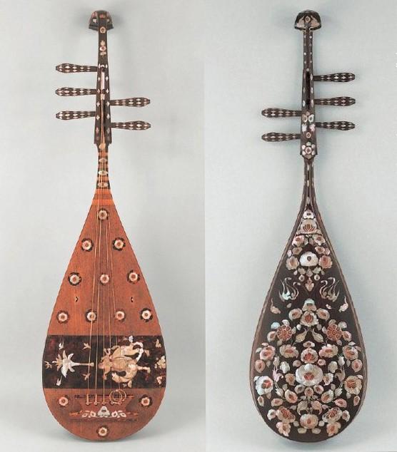 看杨贵妃、虞姬如何弹琵琶