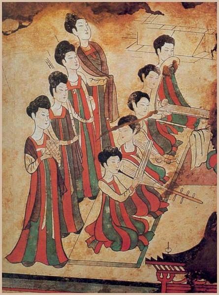 看杨贵妃、虞姬如何弹琵琶