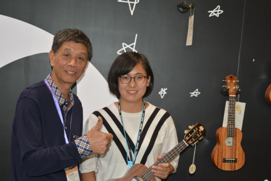 Nices 2016上海国际乐器展完美收官 Koaloha Boss现场指导