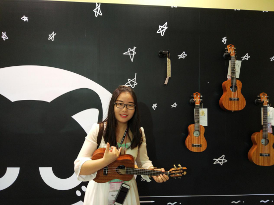 Nices 2016上海国际乐器展完美收官 Koaloha Boss现场指导