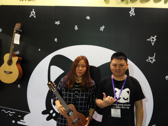 Nices 2016上海国际乐器展完美收官 Koaloha Boss现场指导