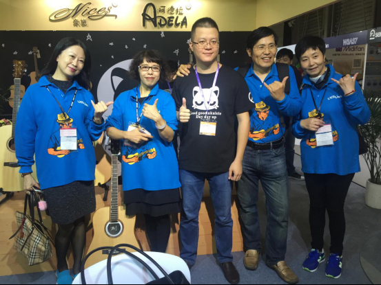 Nices 2016上海国际乐器展完美收官 Koaloha Boss现场指导