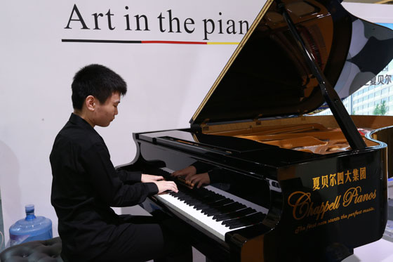 北京乐器展开幕 钢琴展商闪亮登场